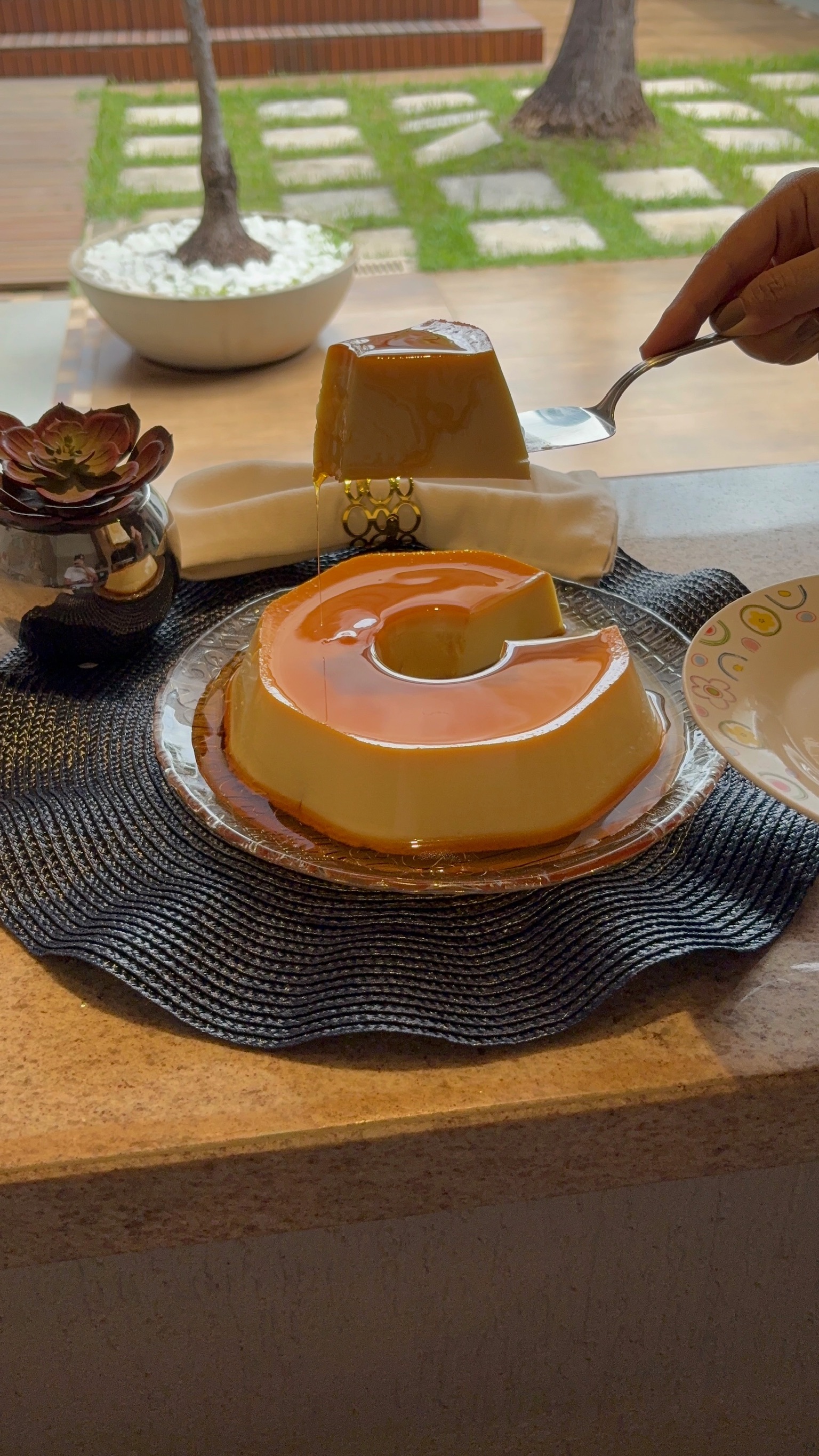 Pudim Merecido - Detalhe