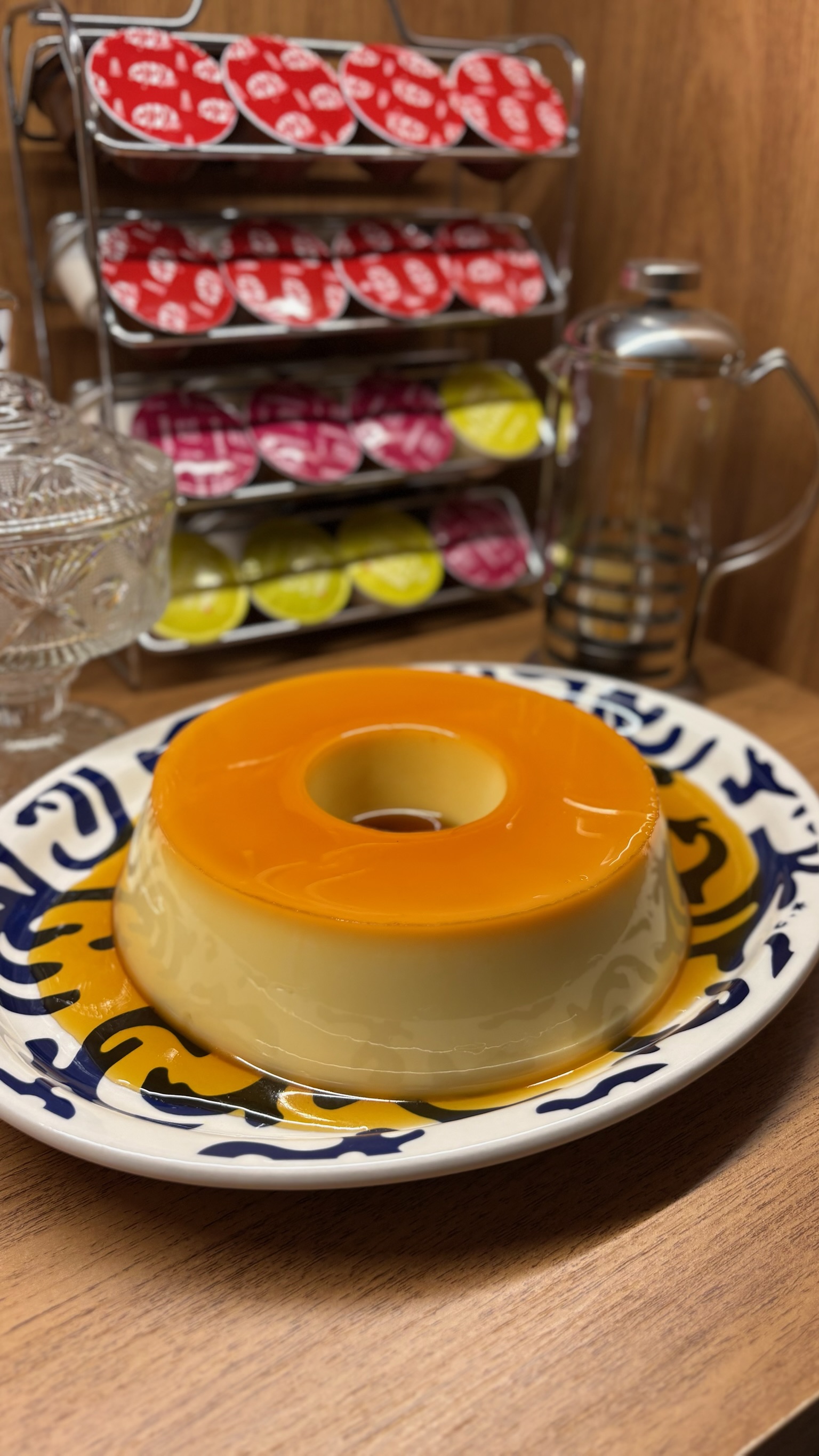 Pudim Merecido - Vista superior